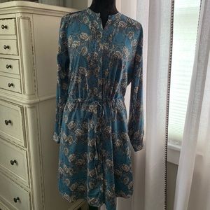 Banana Republic Floral Shirt Dress